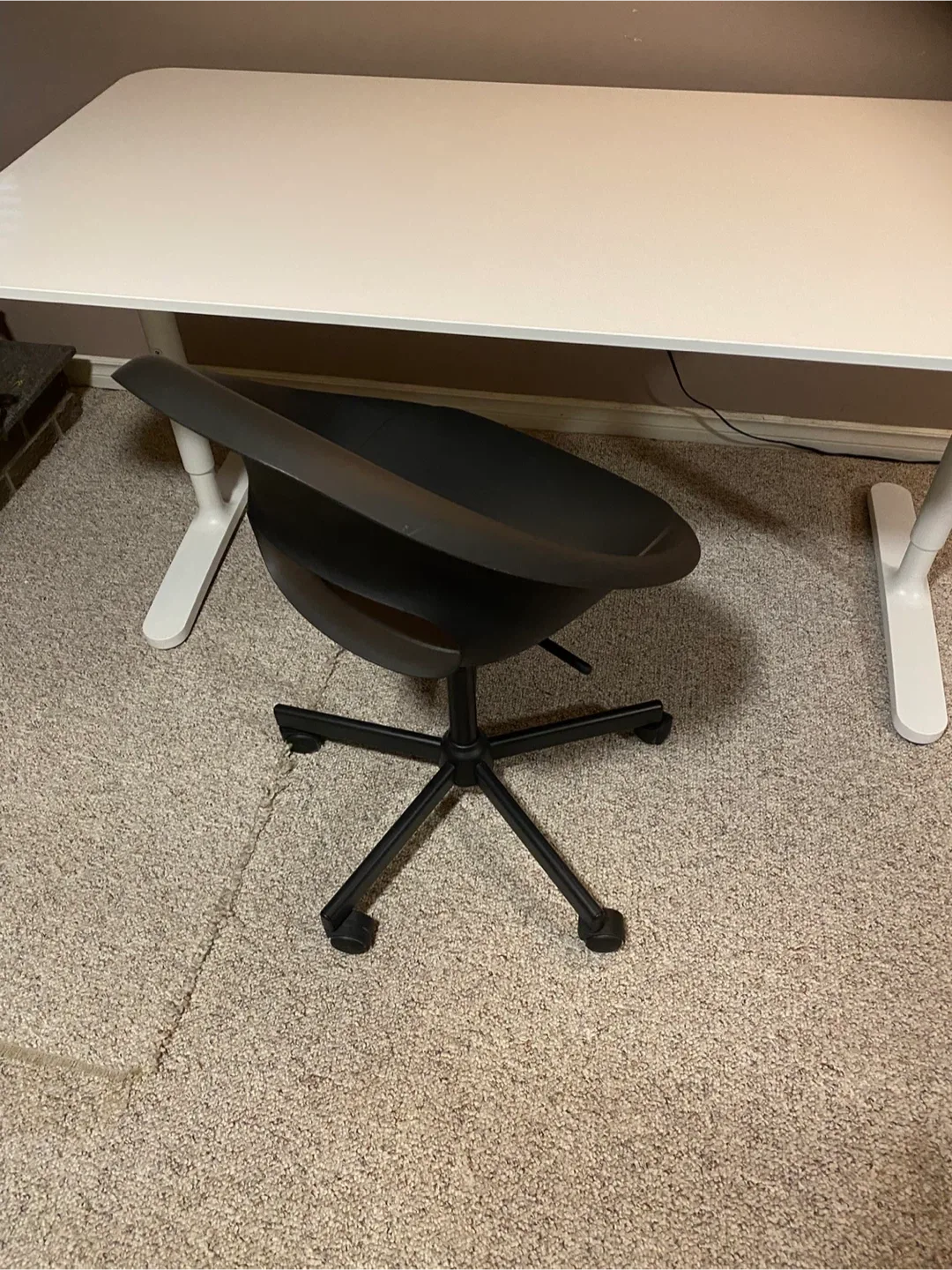 black ikea computer chair image indicator(2)