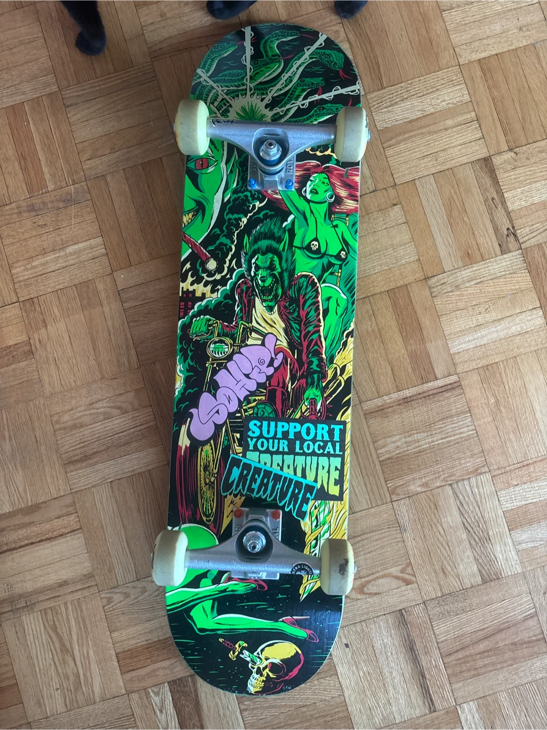 Creature Martinez VX Skateboard Deck - photo 2