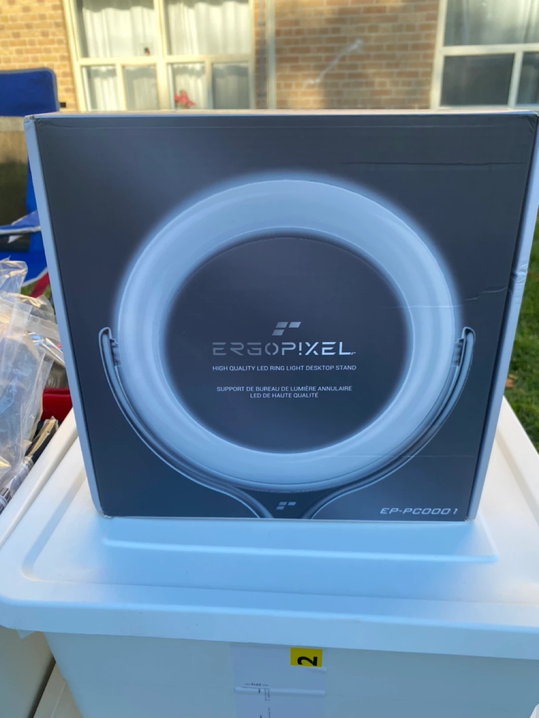Ergopixel EP-PC0001 LED Ring Light Desktop Stand