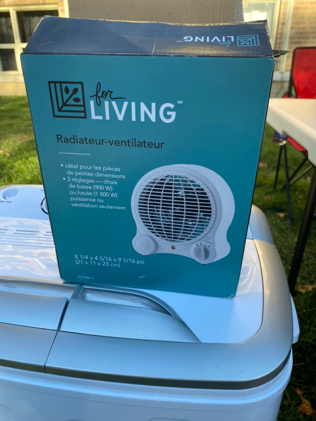for LIVING Radiateur-ventilateur