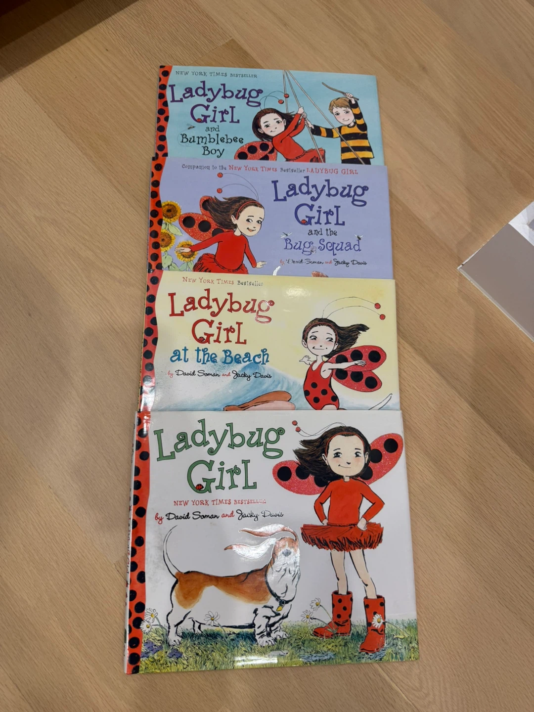 Ladybug Girl Book Set by David Soman & Jacky Davis