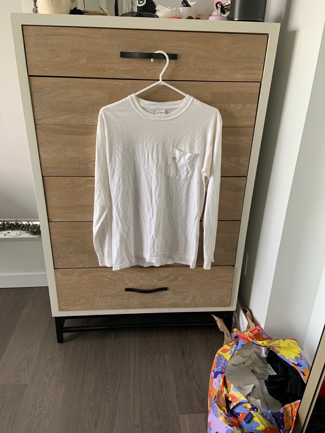 Noah White Long Sleeve T-Shirt - photo 2