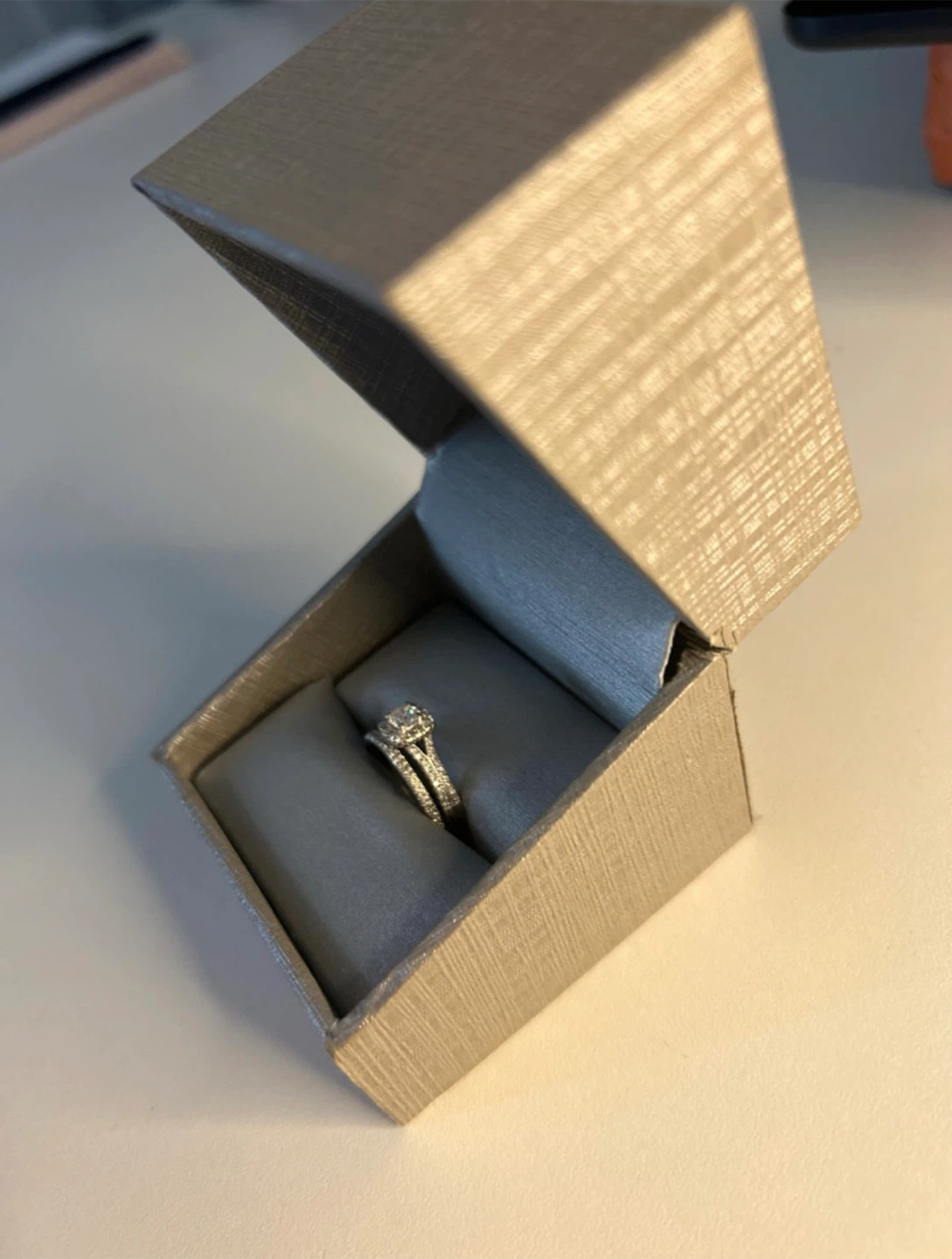 Arctic Brilliance Diamond Ring Set - photo 4