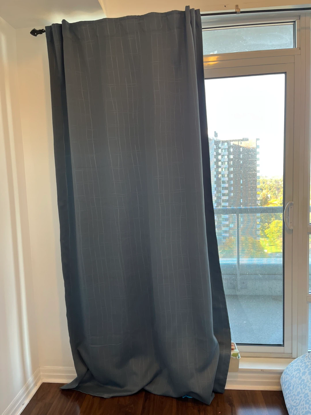 Ikea blue Curtain