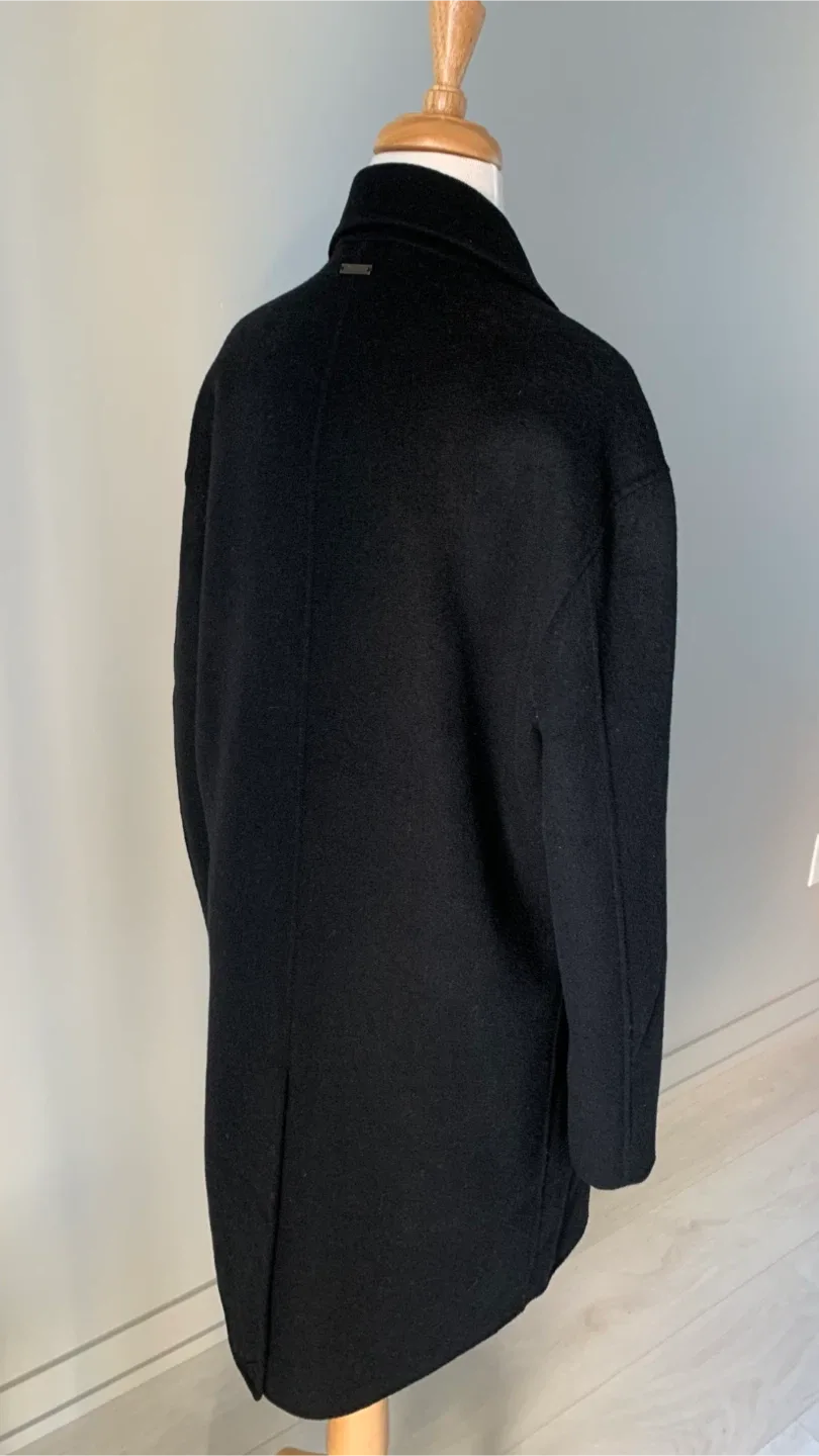 GUESS Wool-Blend Double-Breasted Coat image indicator(6)