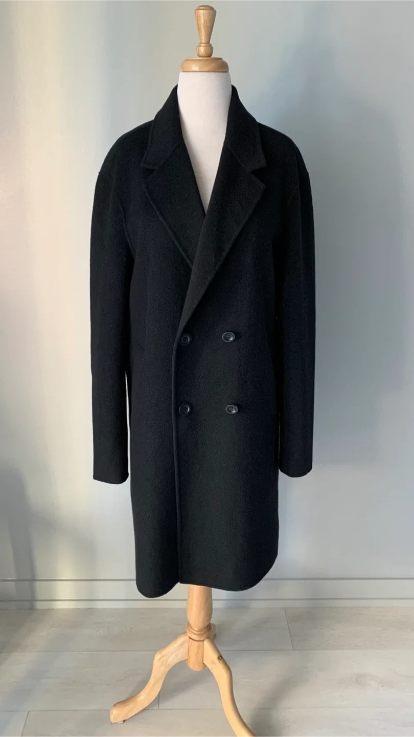 GUESS Wool-Blend Double-Breasted Coat image indicator(3)