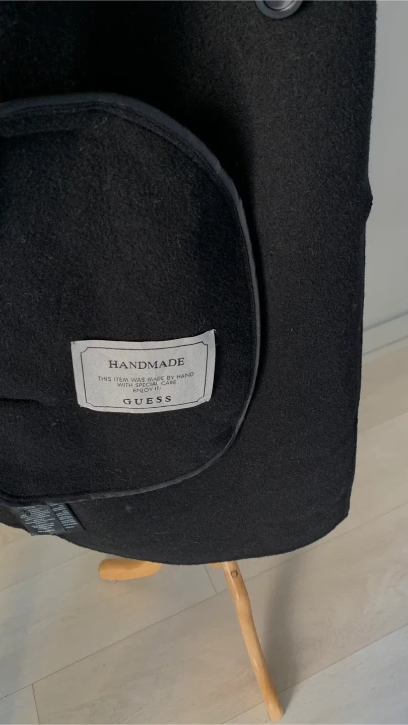 GUESS Wool-Blend Double-Breasted Coat image indicator(8)