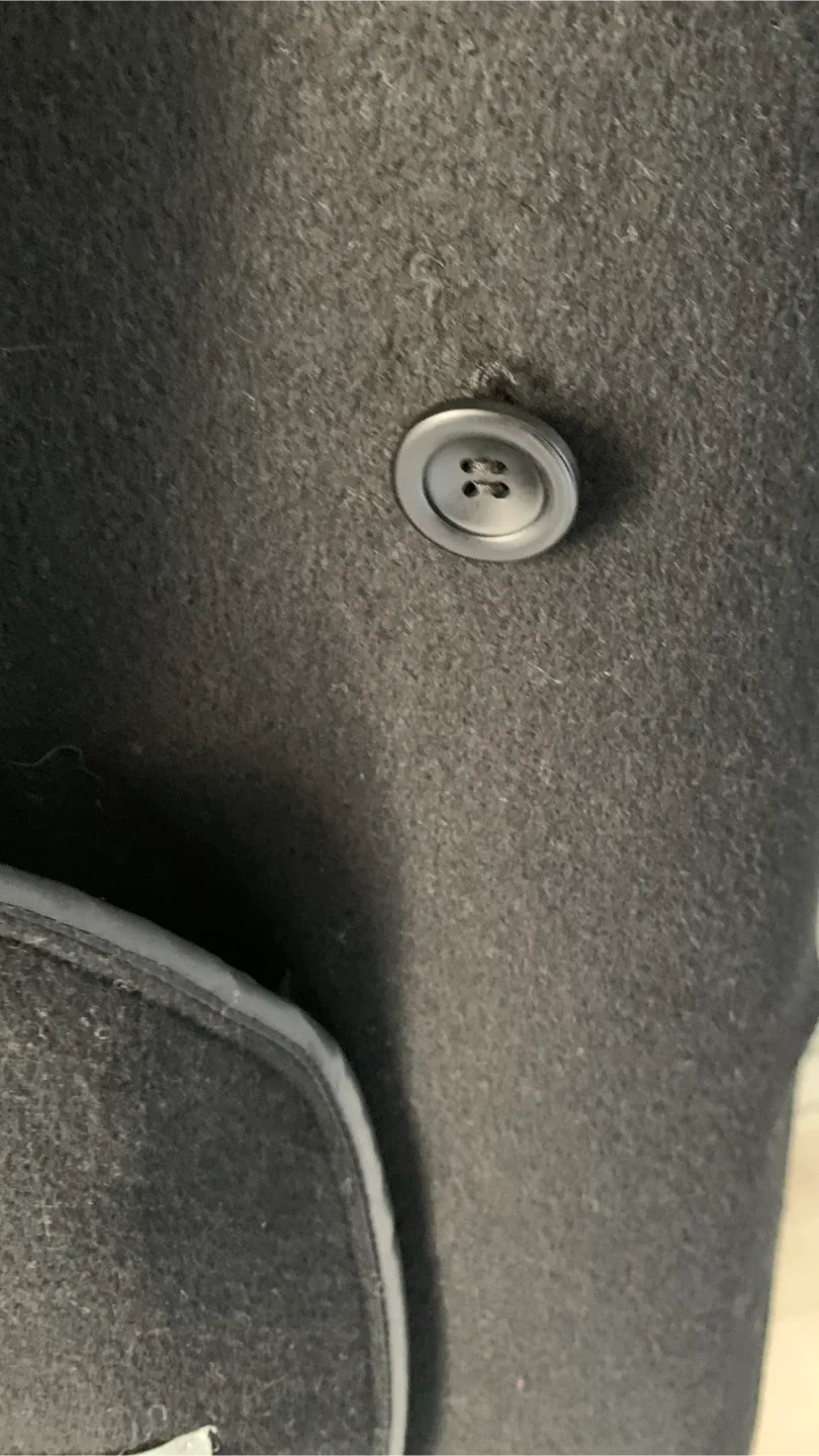 GUESS Wool-Blend Double-Breasted Coat image indicator(9)