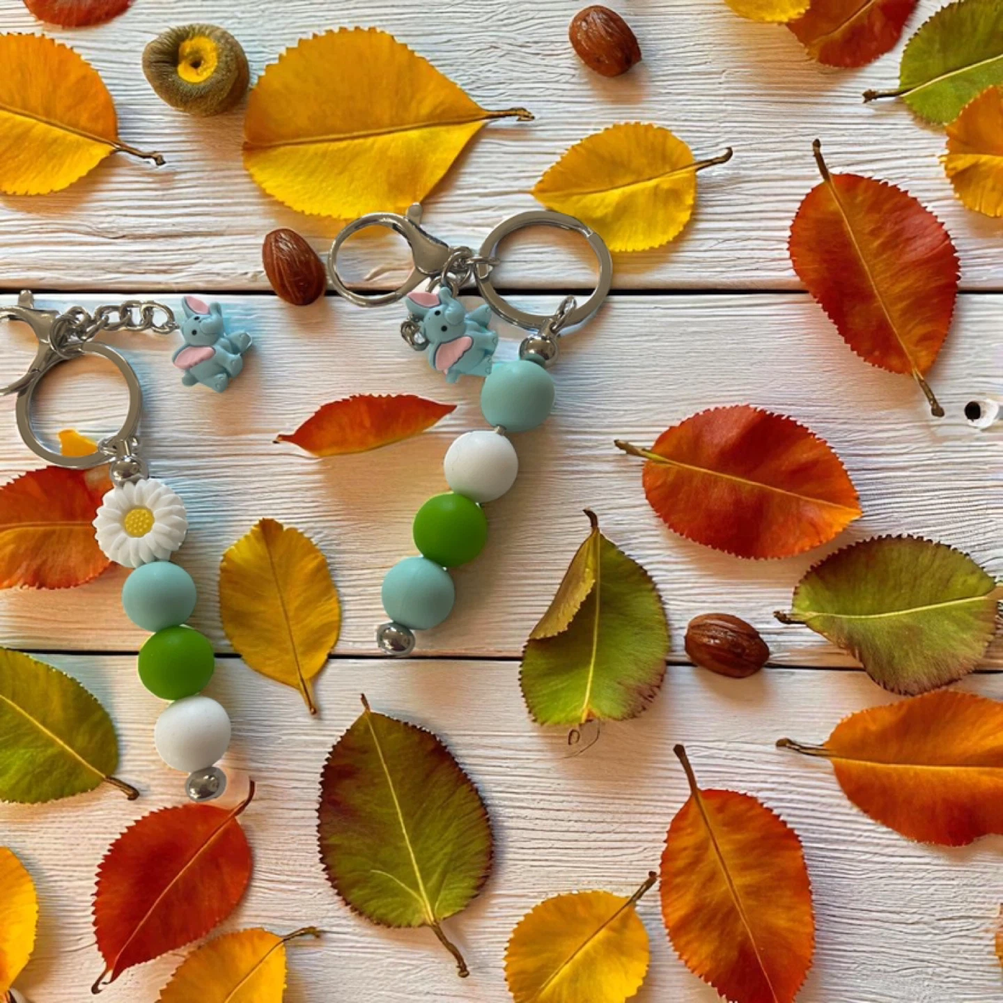 Handmade Beaded Keychains - Cute Accessories! - photo 3