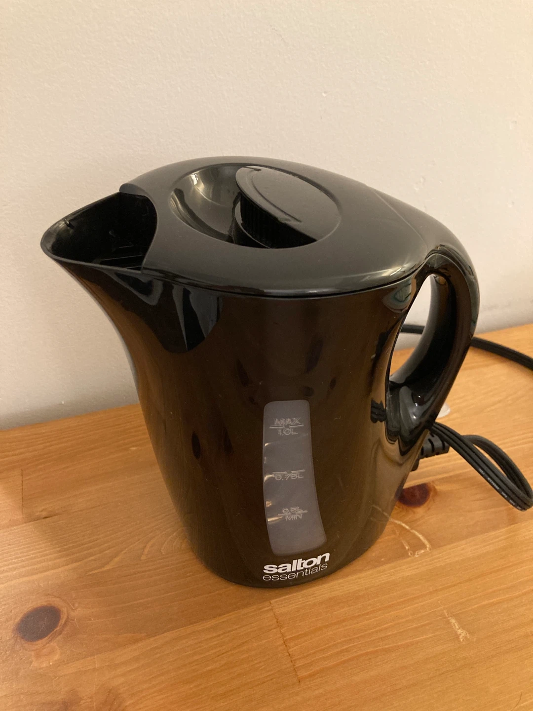 Salton Essentials Black Kettle, Coffee Maker & Toaster - photo 2