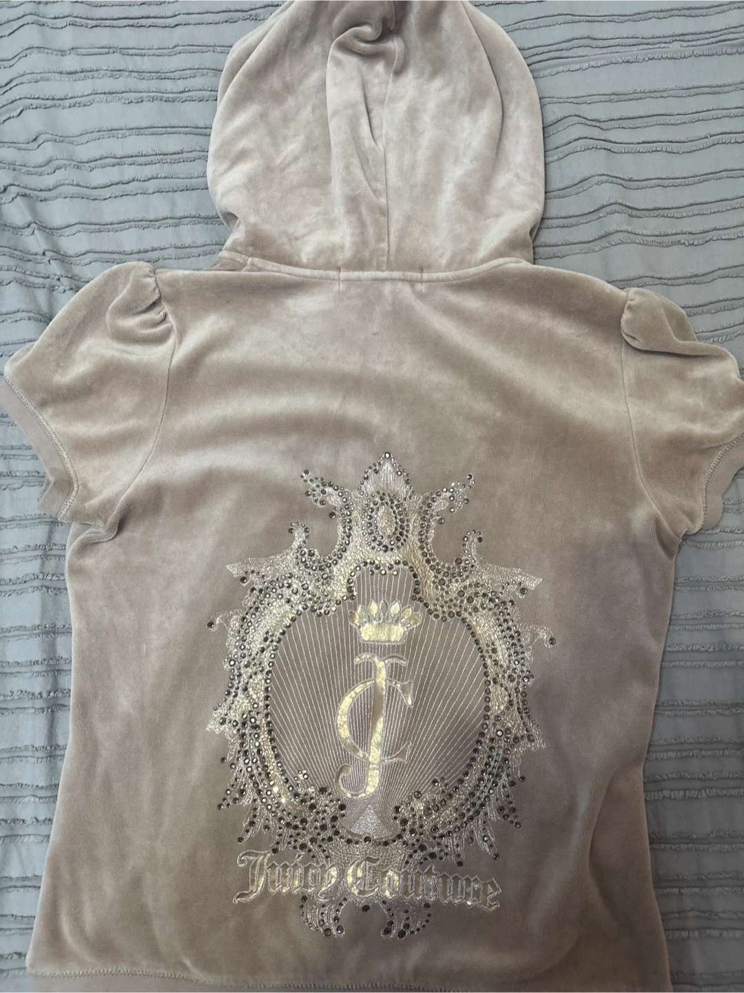 Juicy Couture Velour Hoodie - Size XL - photo 3
