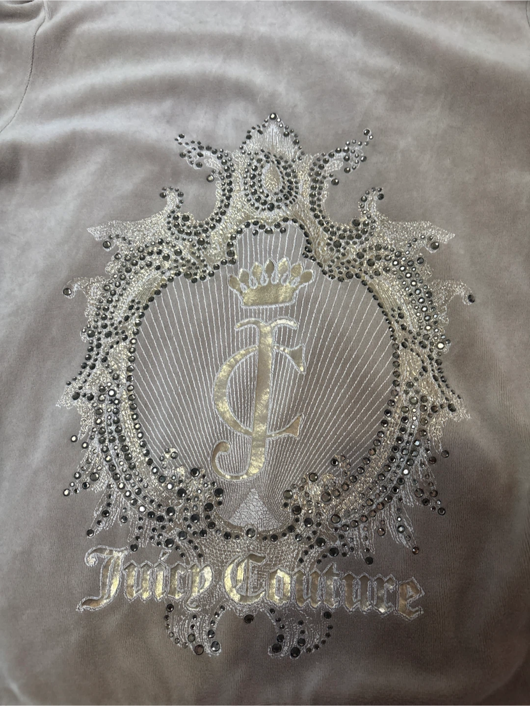 Juicy Couture Velour Hoodie - Size XL - photo 4