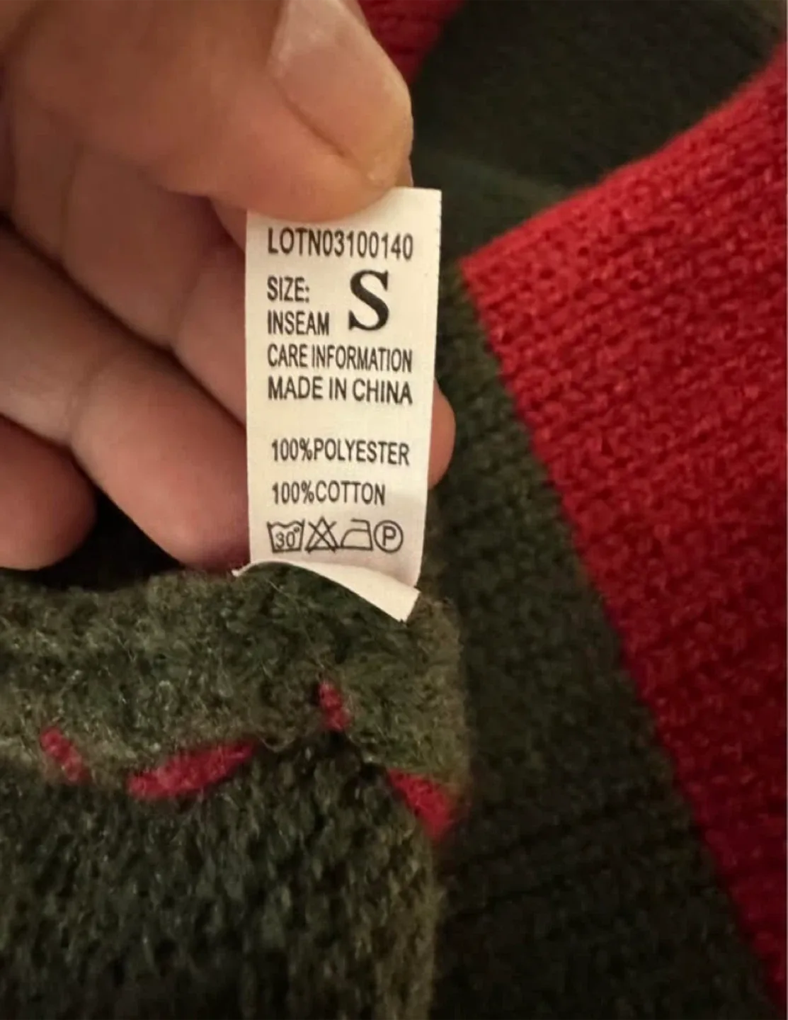 Freddy crueger sweater thumbnail