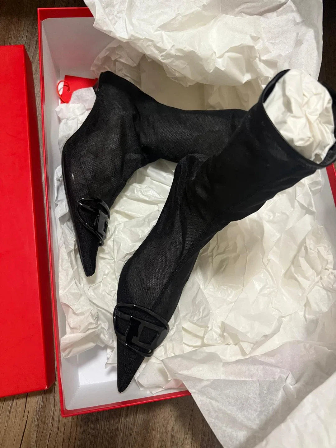 Diesel Black D-Venus Kittie Bt Boots image indicator(2)