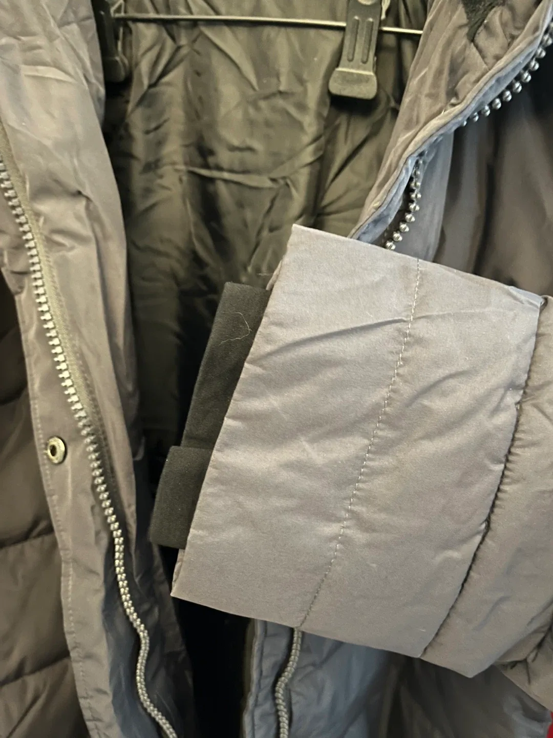 Calvin Klein Grey Puffer Coat image indicator(5)