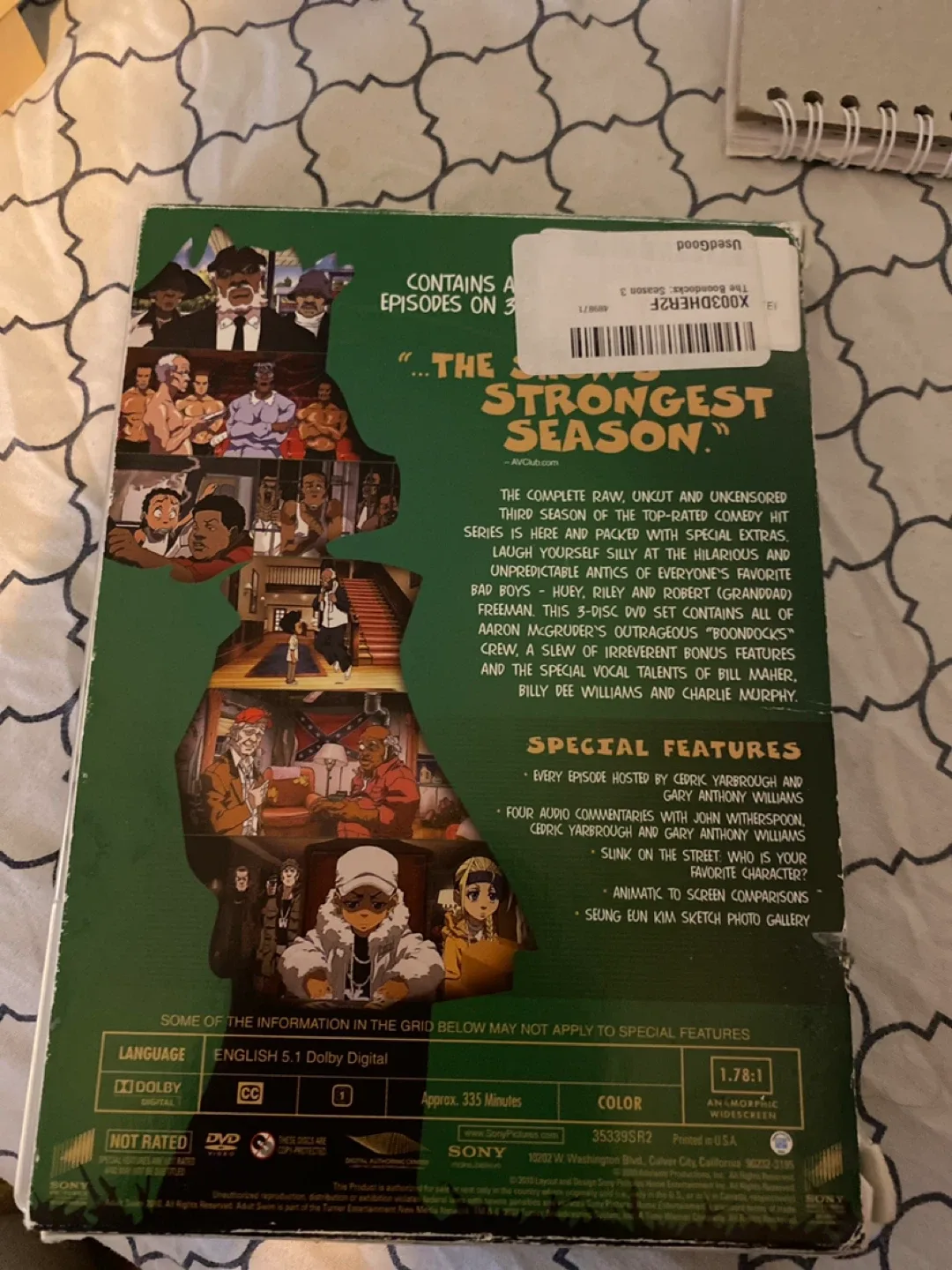 The Boondocks: The Complete Third Season DVD image indicator(2)