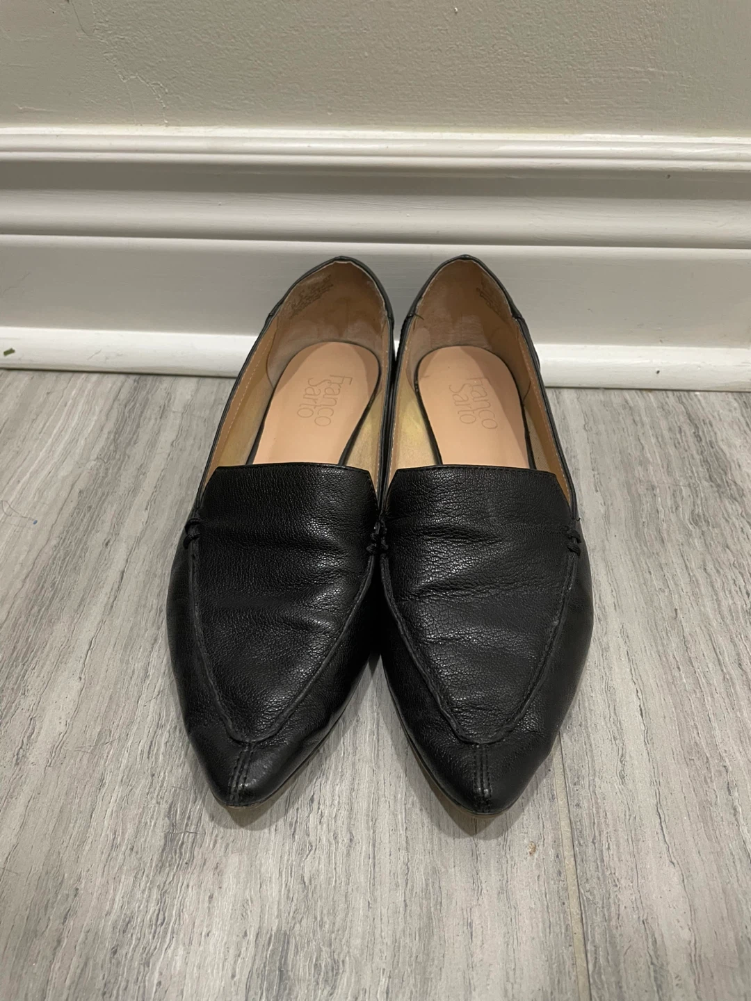 Franco Sarto Black Leather Loafers - photo 2