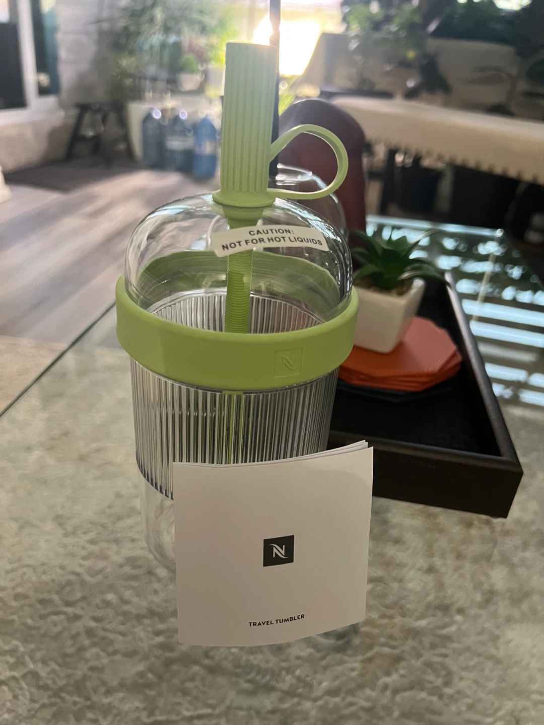 Nespresso Travel Tumbler - Pistachio
