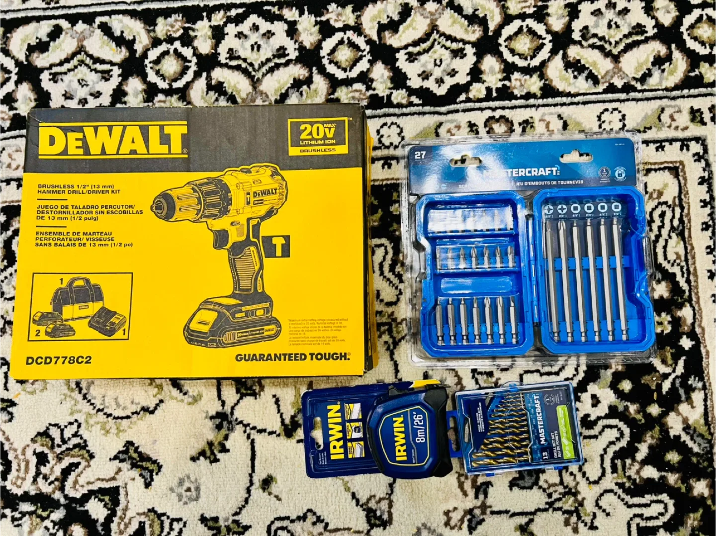 DeWalt DCD778C2 Cordless Drill Kits and tools image indicator(2)