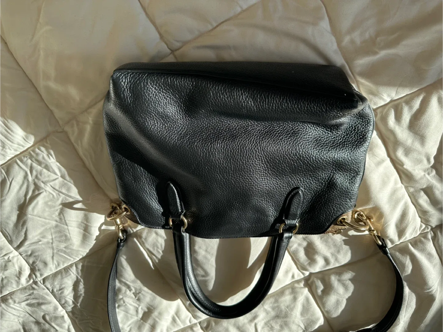 Coach Black Leather Crossbody image indicator(3)