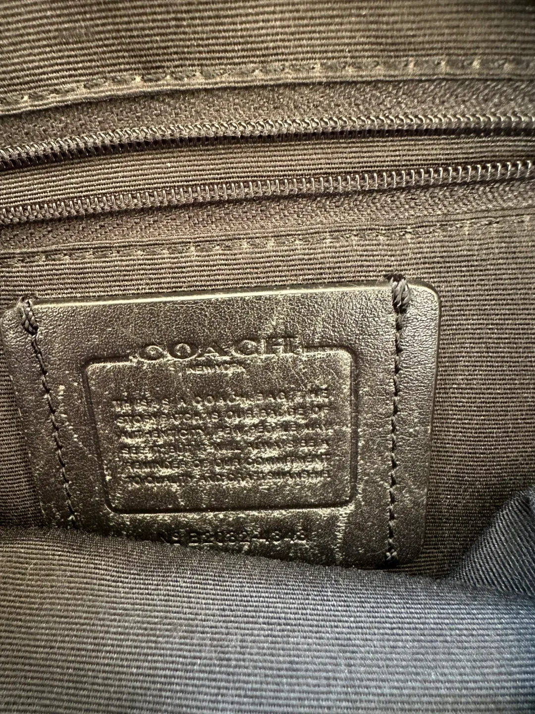 Coach Black Leather Crossbody image indicator(7)