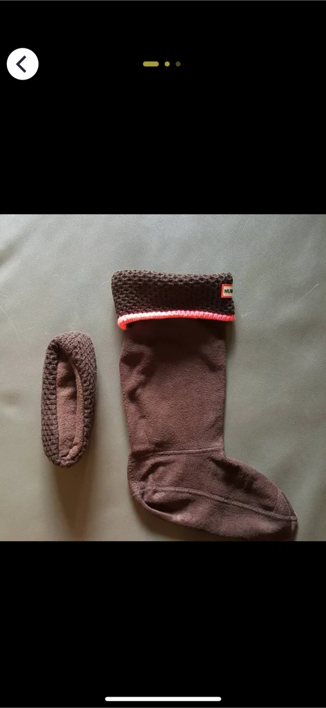 Hunter Brown Boot Socks