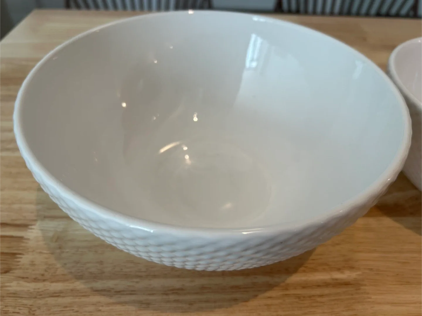 Set of 24 ps White Dinnerware + 3 Bowls image indicator(8)