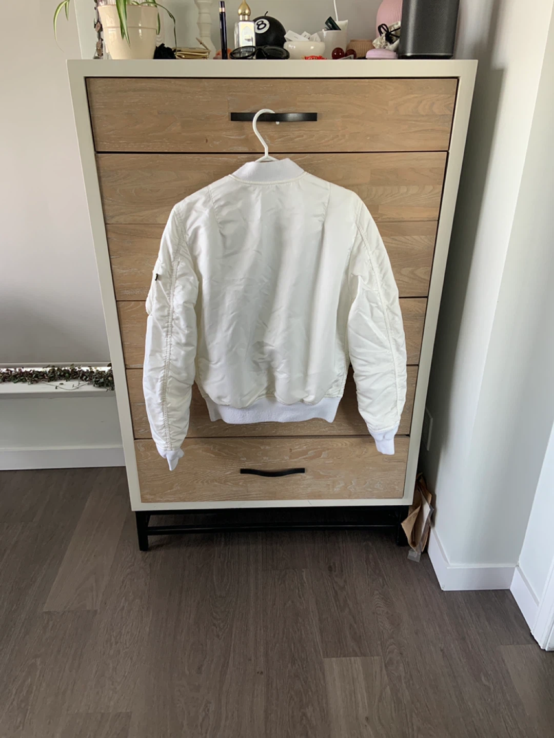 Opening Ceremony x Alpha Industries White Bomber Jacket - photo 3