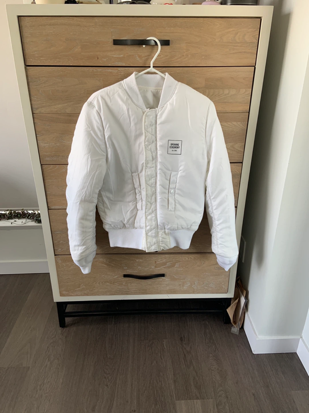 Opening Ceremony x Alpha Industries White Bomber Jacket - photo 5