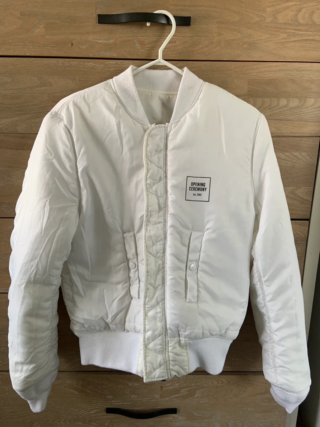 Opening Ceremony x Alpha Industries White Bomber Jacket image indicator(6)