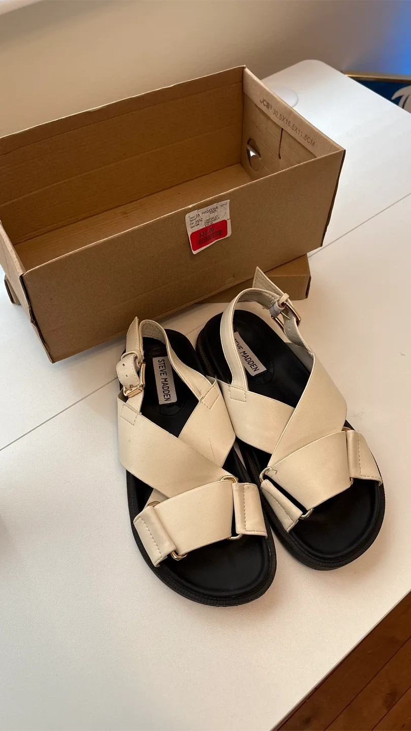 Steve Madden Shara Sandals, Size 6 thumbnail