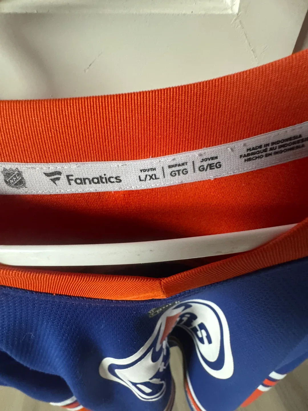 Edmonton Oilers McDavid #97 Youth L/XL Jersey image indicator(3)