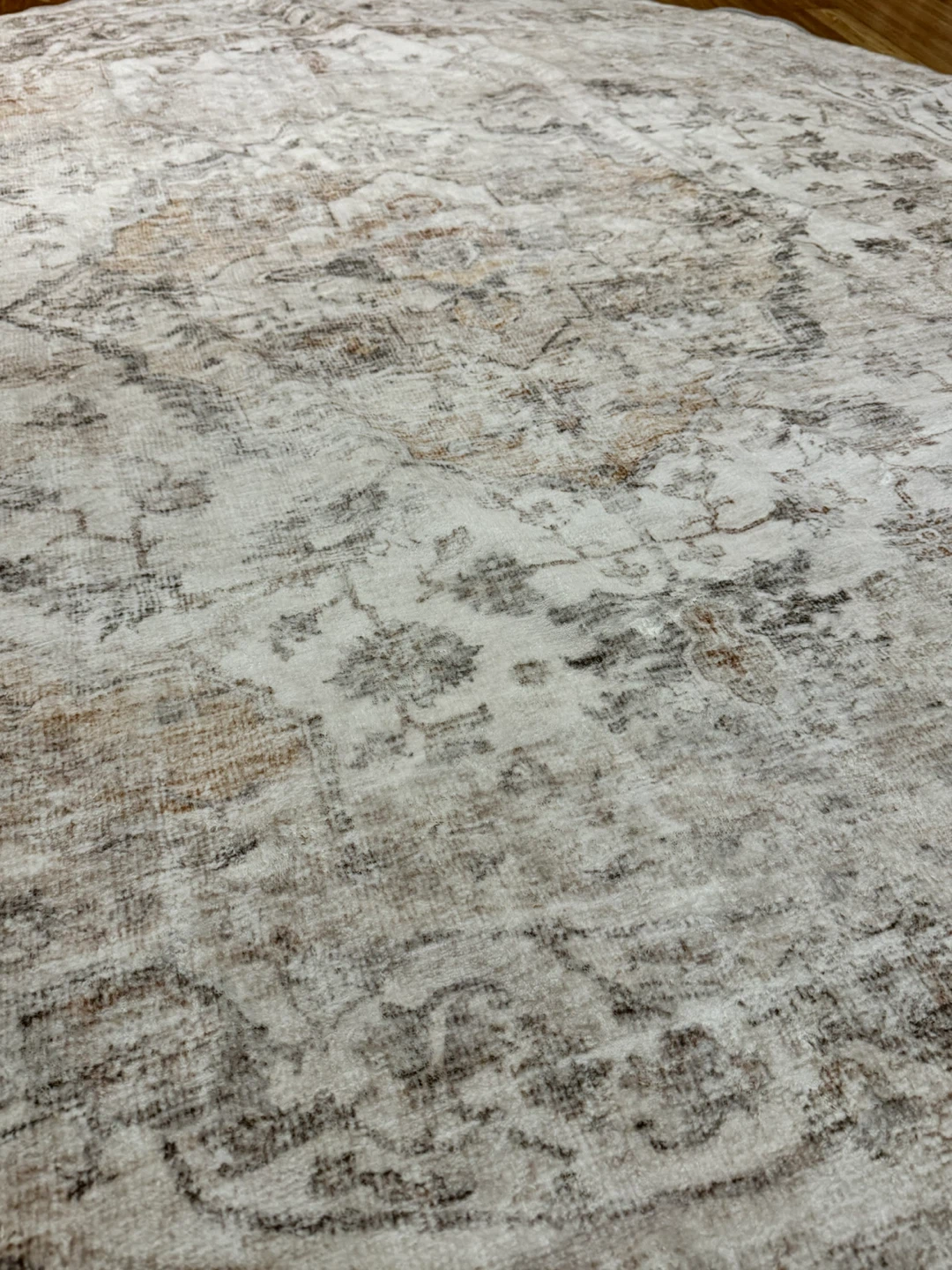 Round Area Rug - Neutral Tones - photo 3