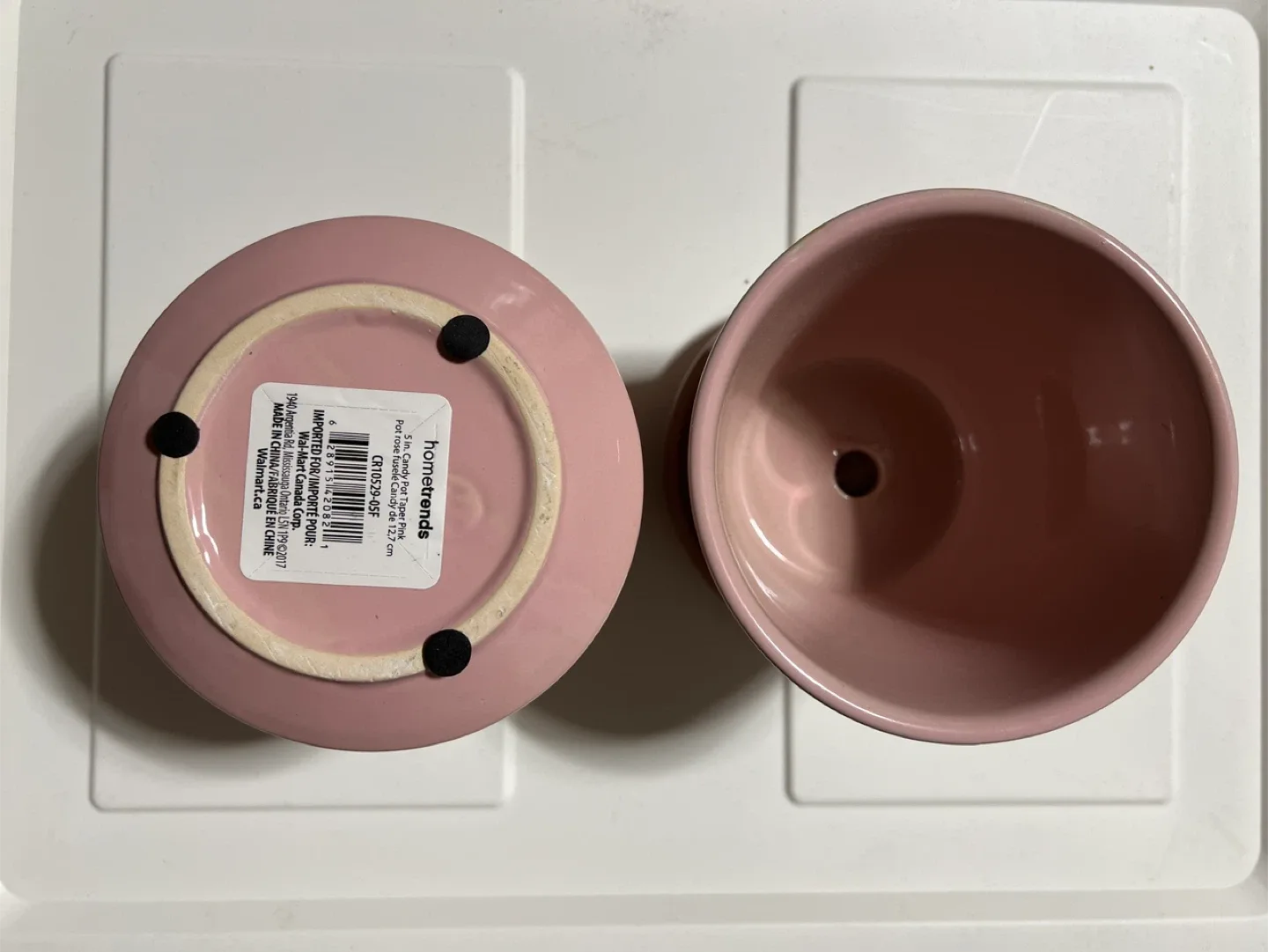 2 hometrends Pink Ceramic Pot Planter 5inch image indicator(3)