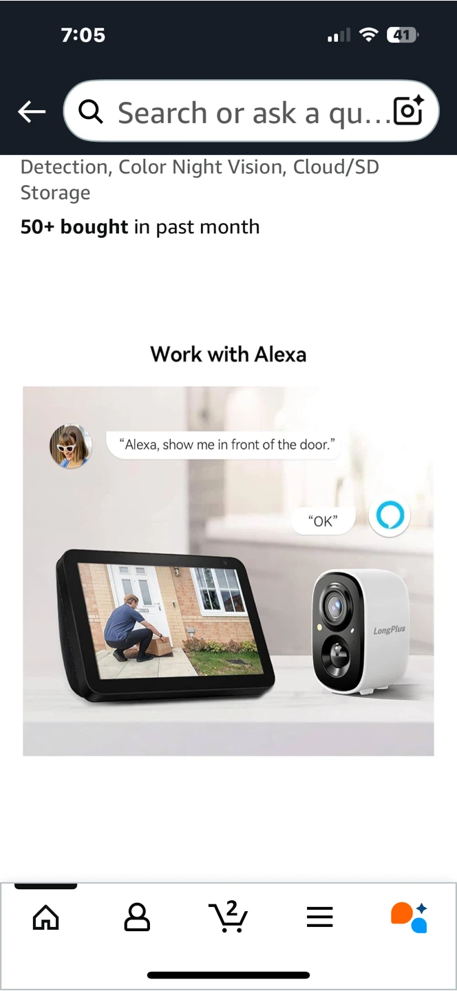 LongPlus 2K QHD Wireless Outdoor Camera - photo 4