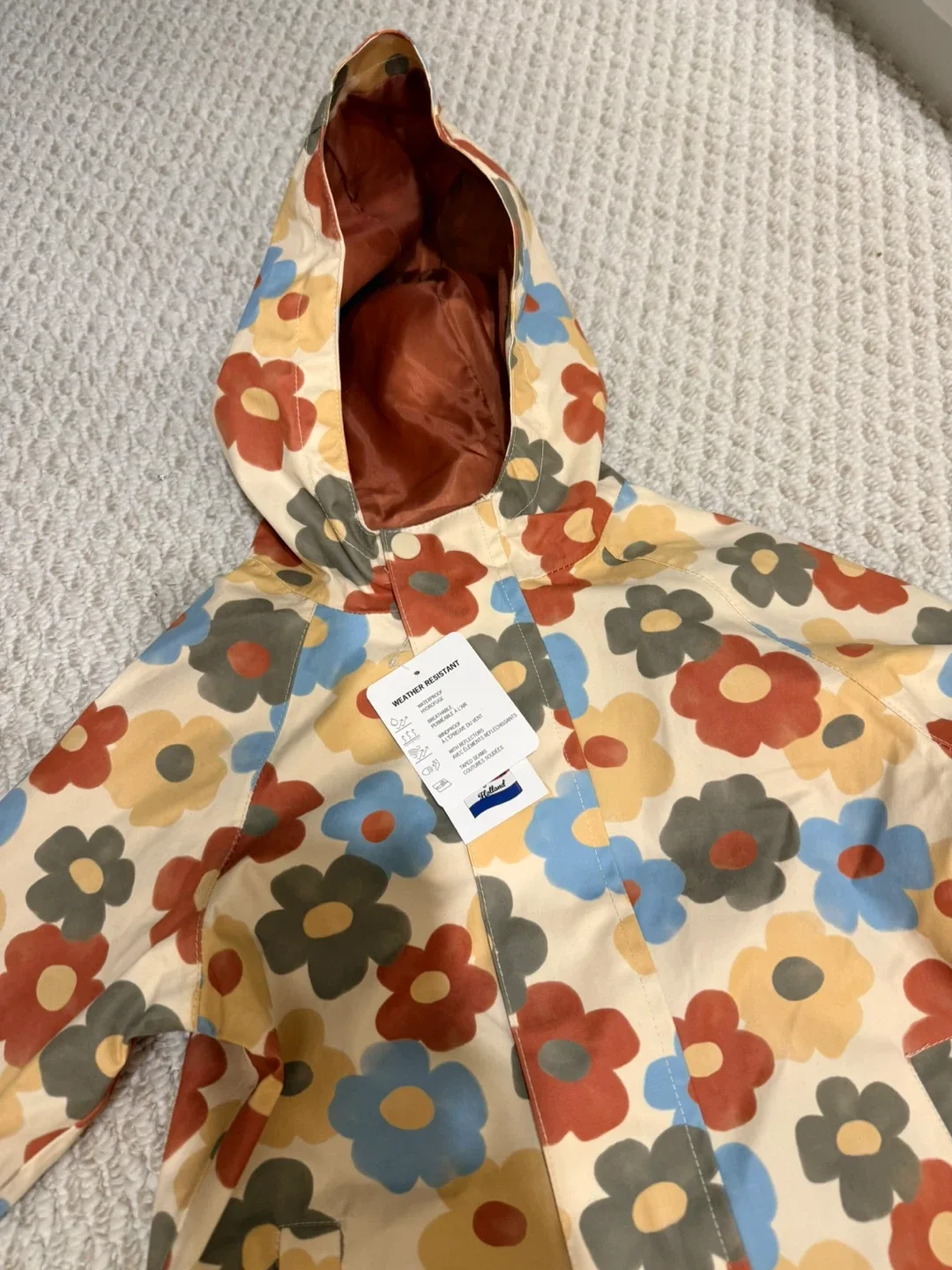 Brand New Floral Rain Suit - Size 2T image indicator(3)