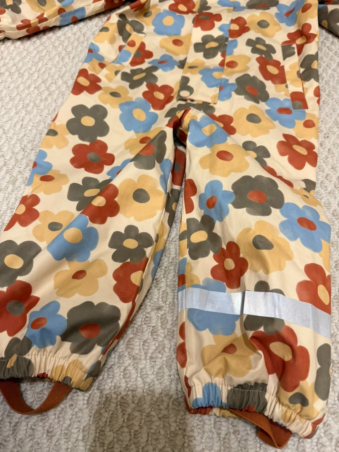 Brand New Floral Rain Suit - Size 2T image indicator(2)