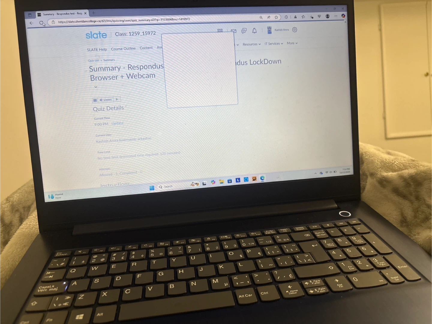 Lenovo Laptop with Intel Core i5