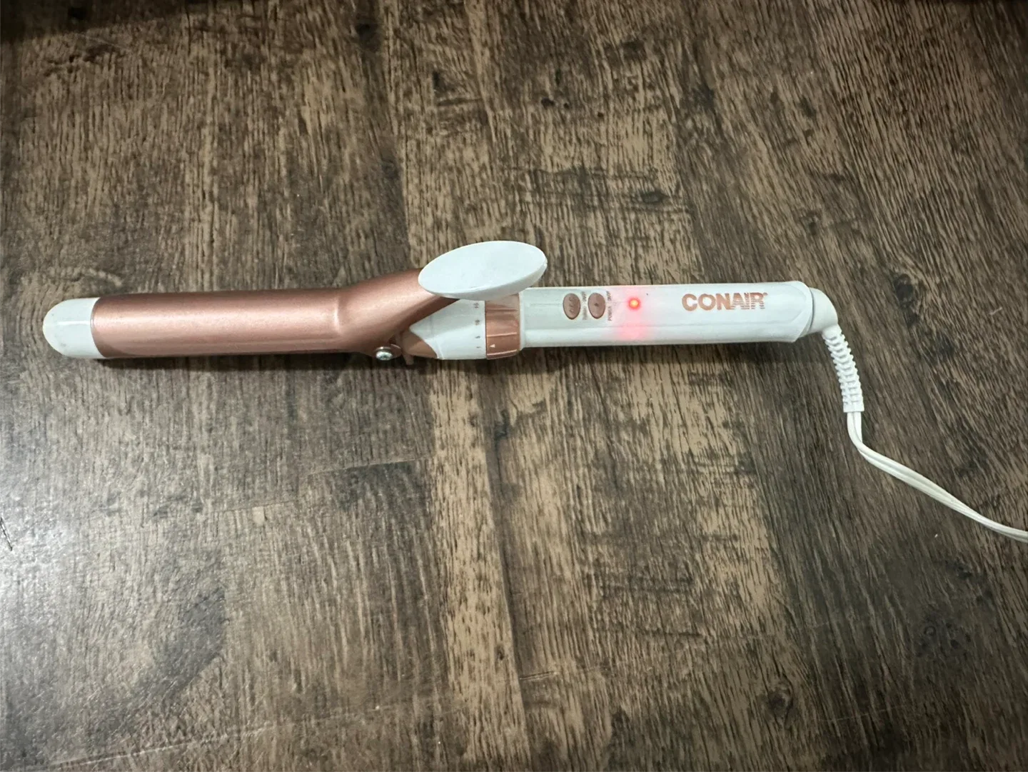 Conair Curling Iron - Rose Gold & White image indicator(2)