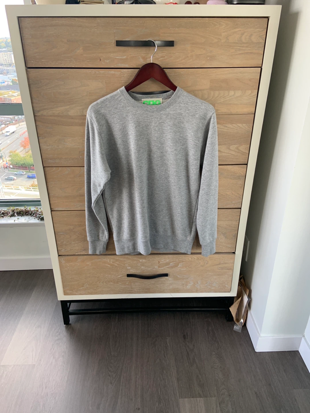 Comme des Garcons CDG Grey Sweatshirt - photo 2