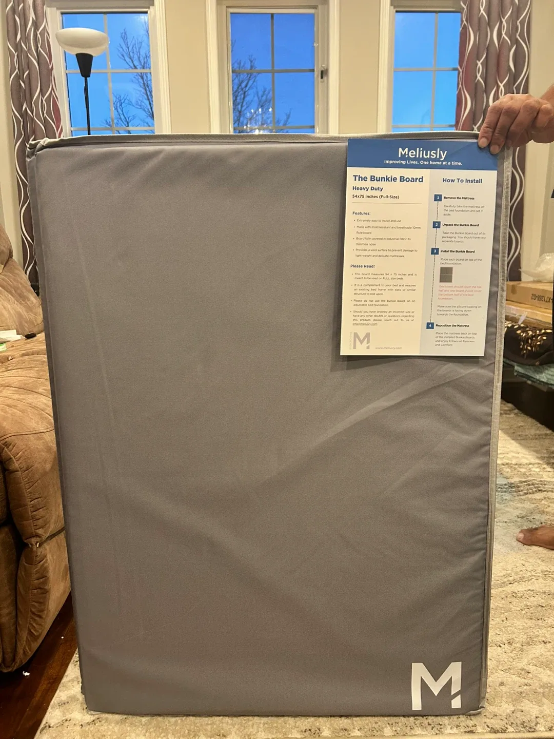 Meliustly Bunkie Board - Heavy Duty 2-Pack (Full) image indicator(7)