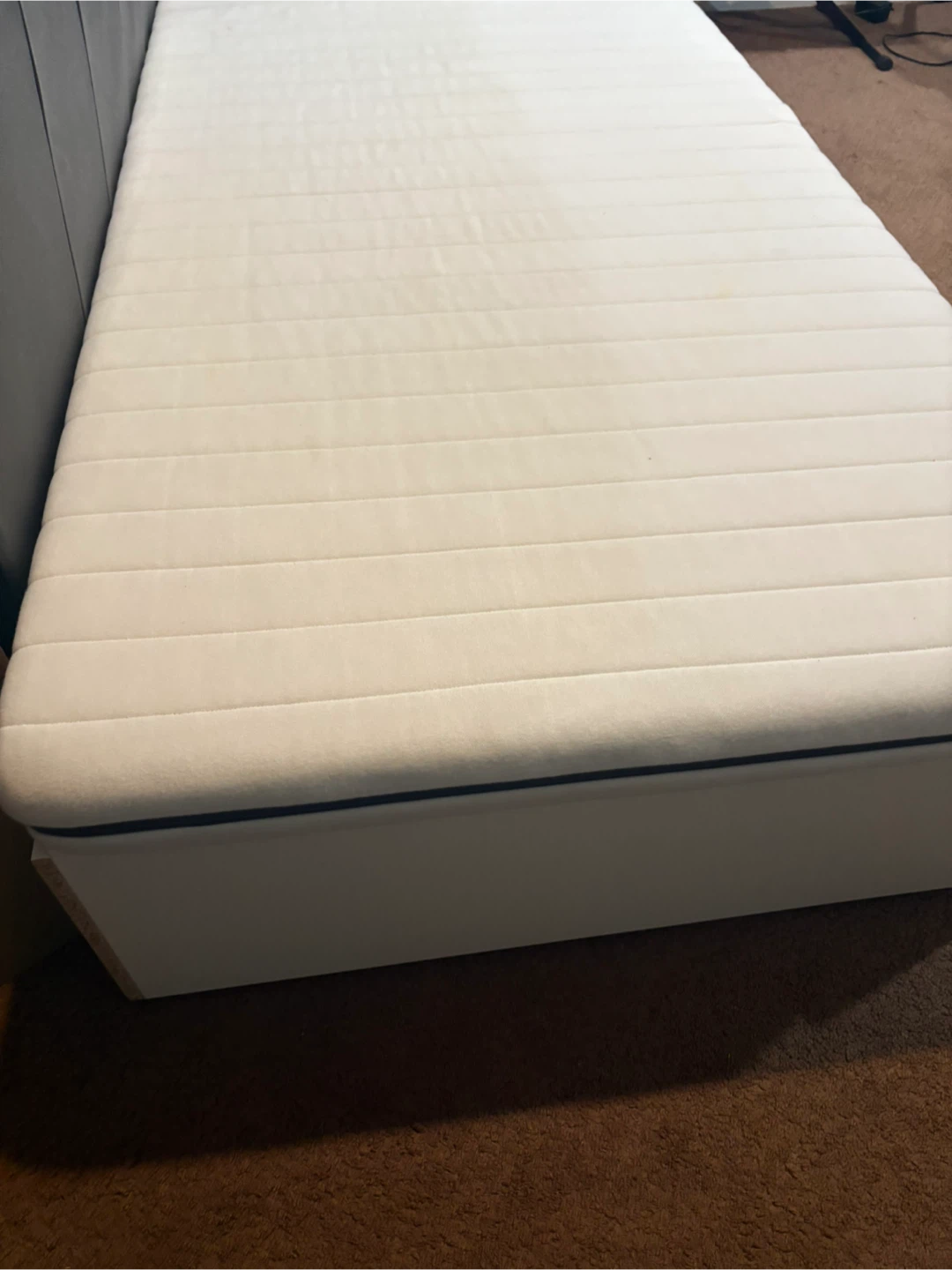 Single/Twin Bed frame with a mattress need gone asap - photo 4