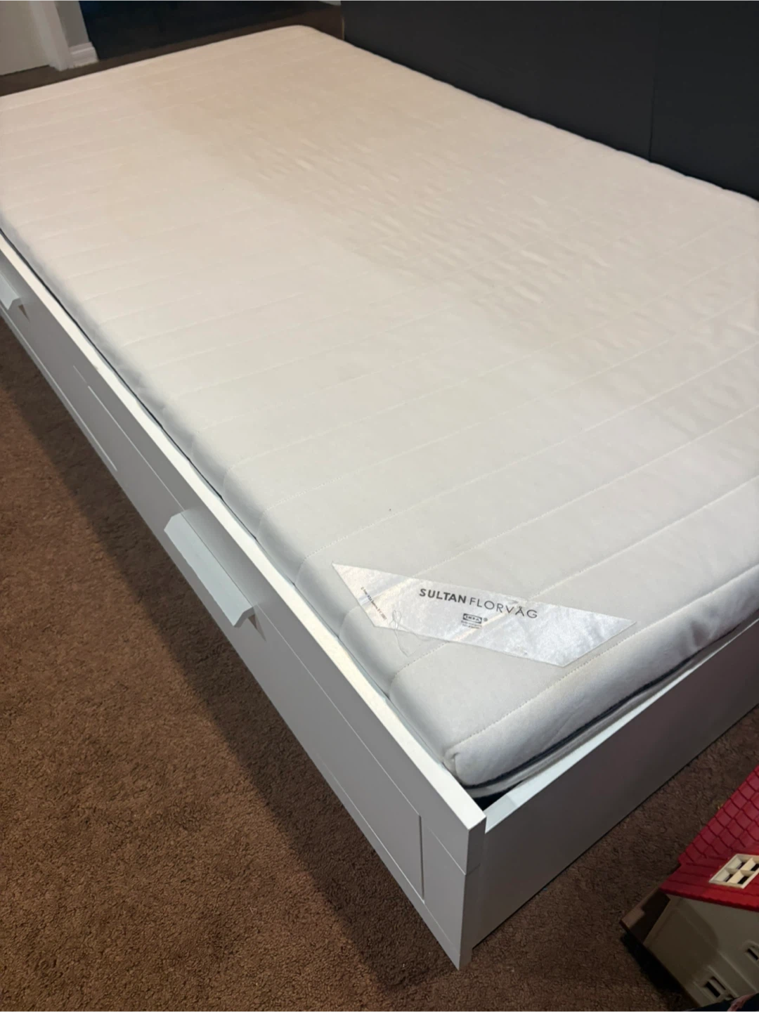 Single/Twin Bed frame with a mattress need gone asap