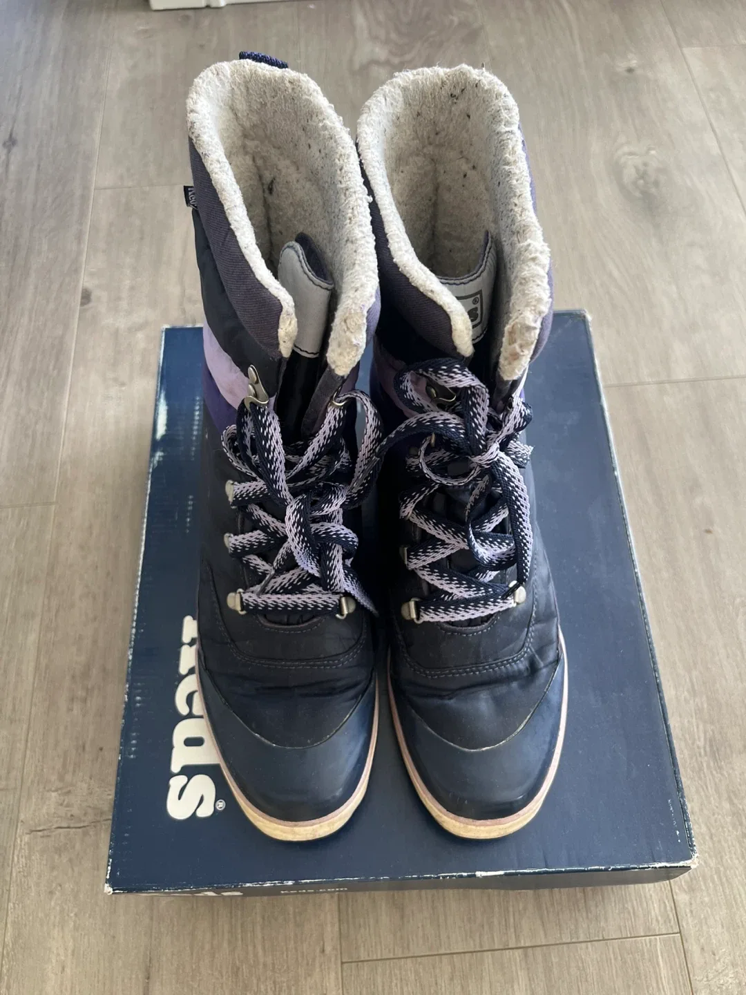 Keds Cream Puff Navy Boot - Women's 8 M image indicator(2)