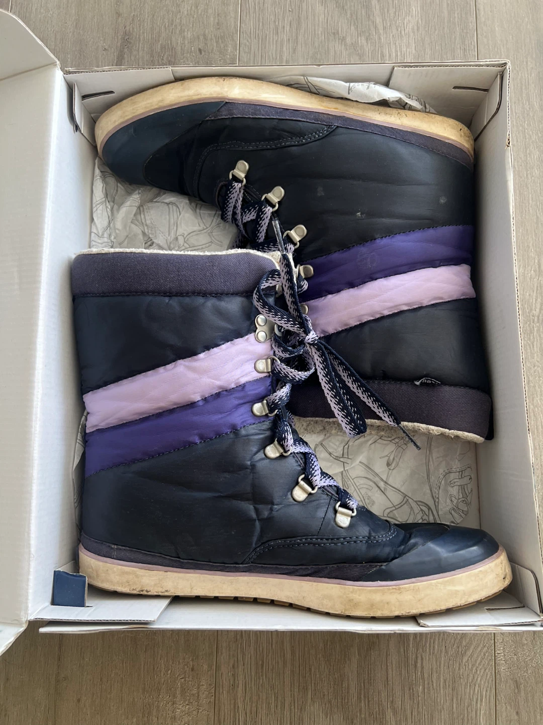 Keds Cream Puff Navy Boot - Women's 8 M