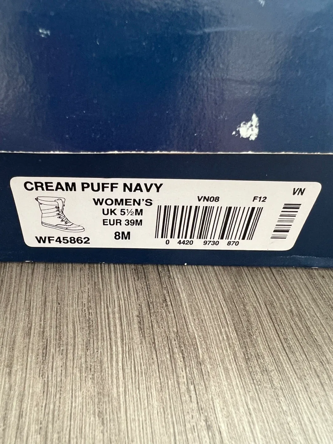 Keds Cream Puff Navy Boot - Women's 8 M image indicator(9)