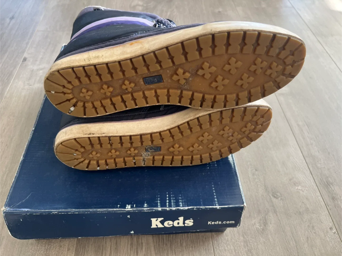 Keds Cream Puff Navy Boot - Women's 8 M image indicator(10)