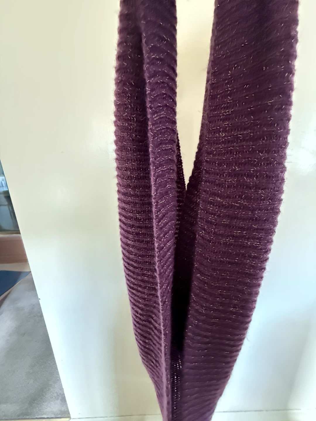 Purple women Scarf new - photo 4