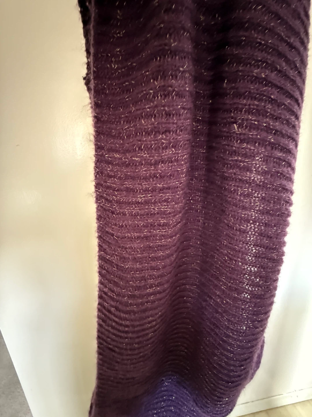 Purple women Scarf new - photo 2