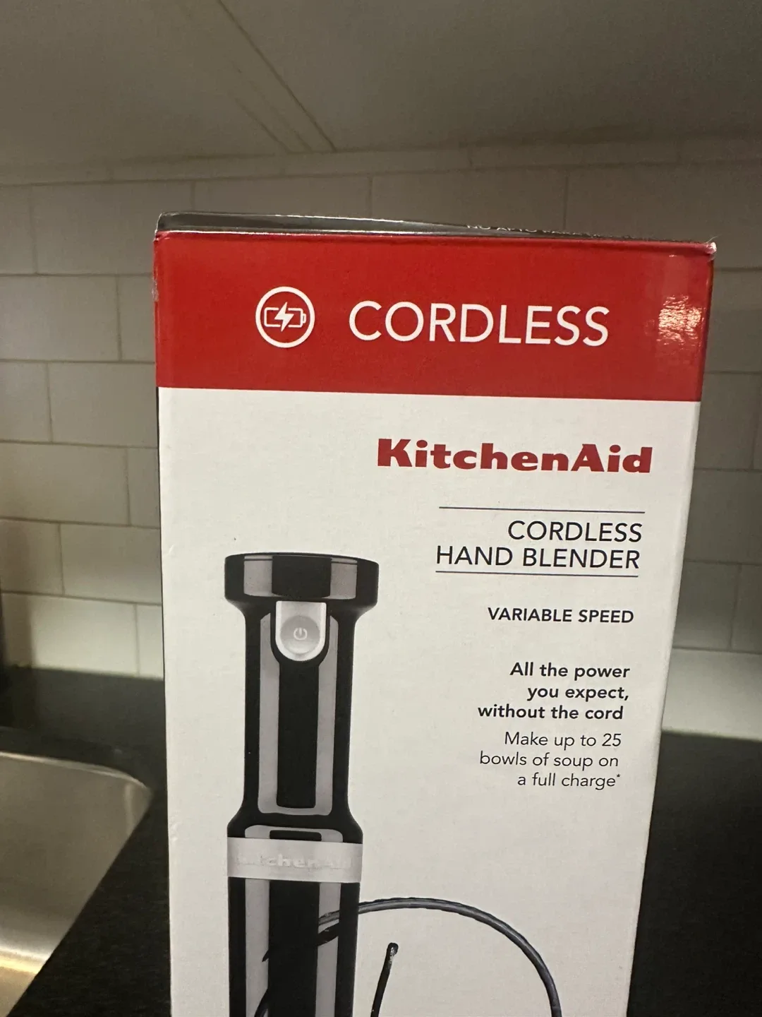 KitchenAid Cordless Hand Blender -New in box